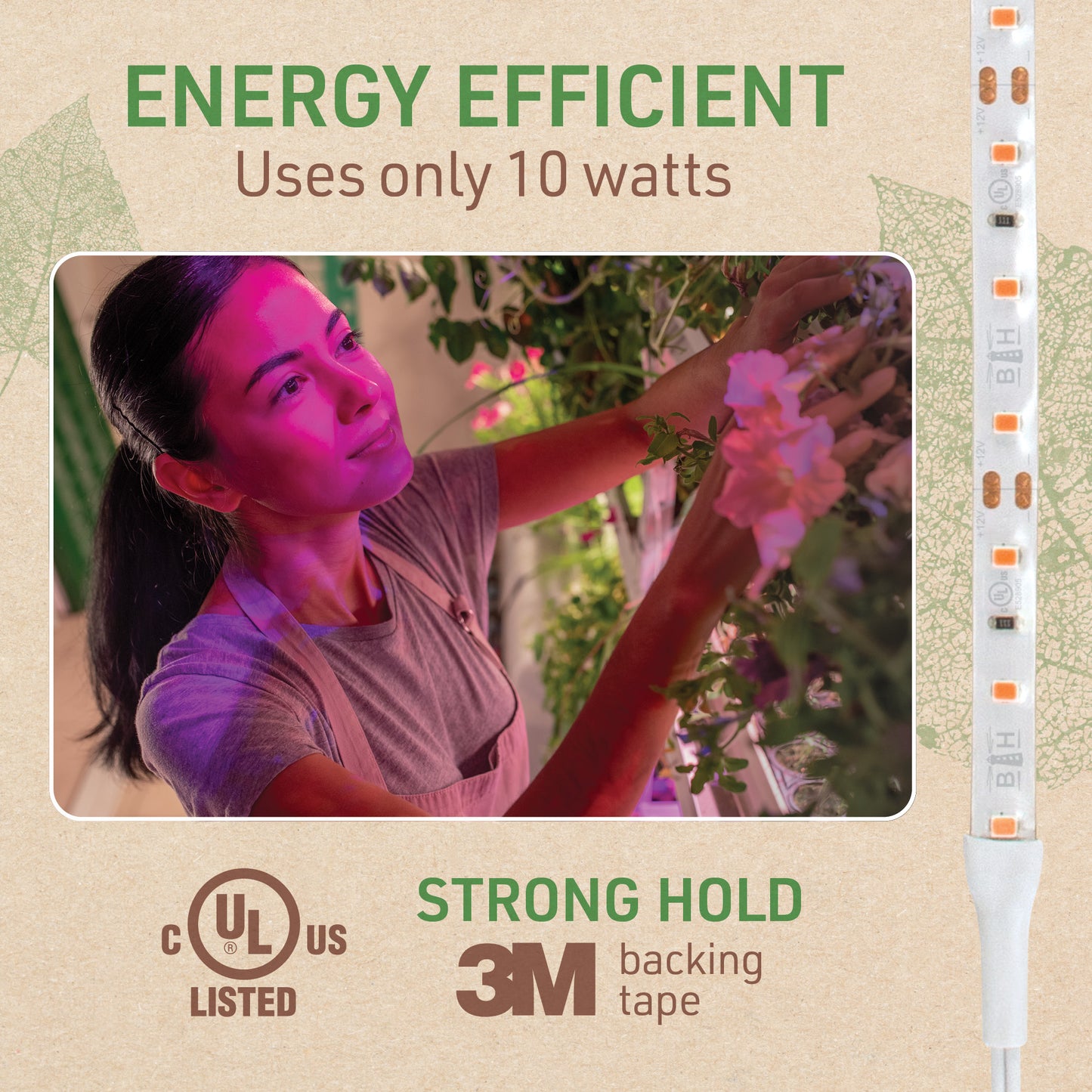 LED Light Strip Grow Lights Kit