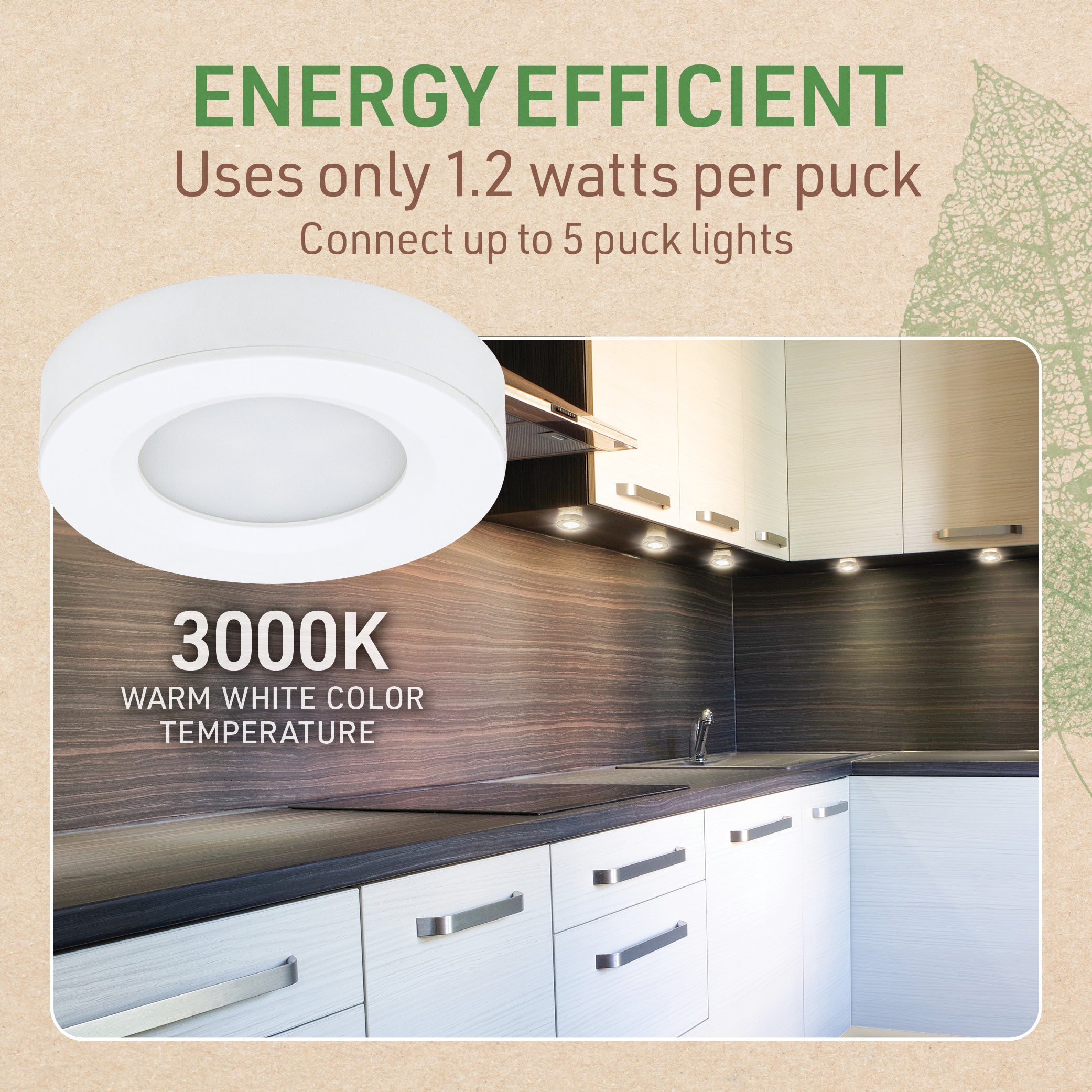 Plug-In White LED Puck Lighting Kit – Birch Lighting